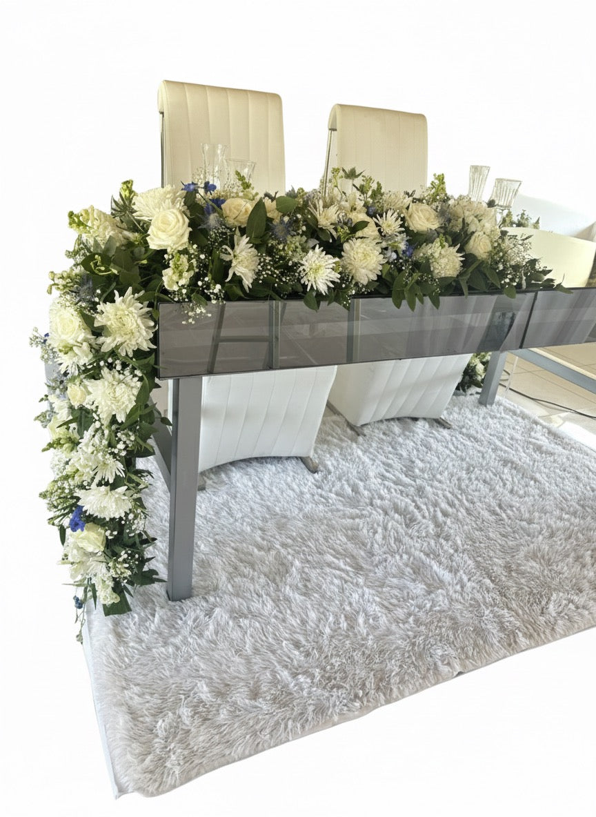 Cascading Table Arrangement