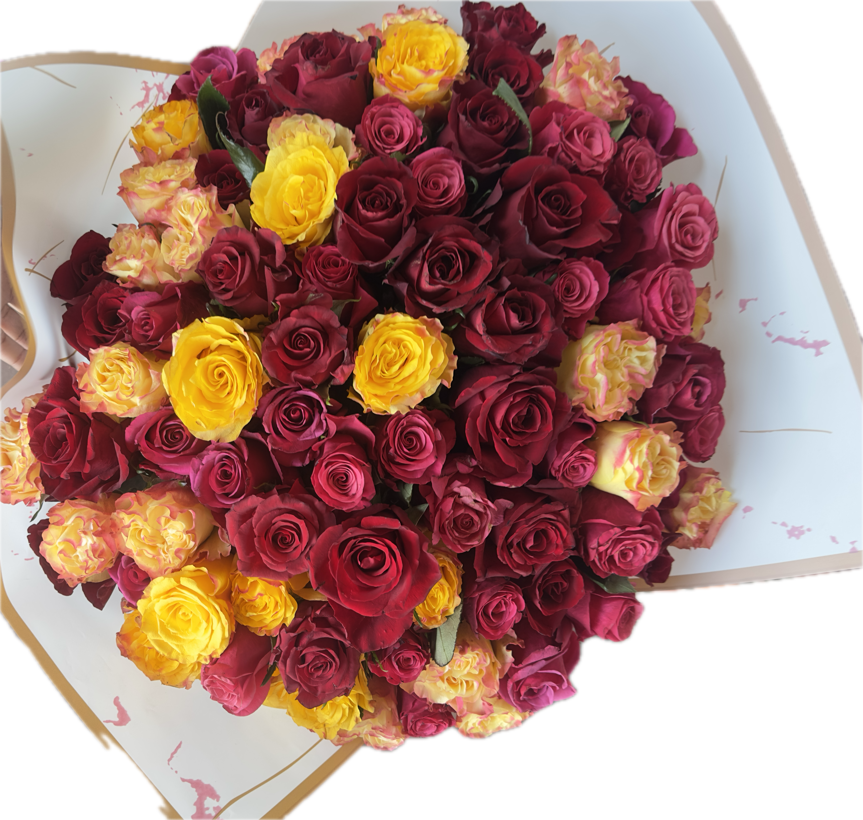 Colourful Rose Delight (80)